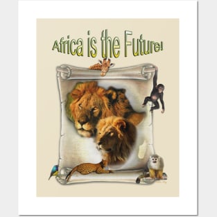 African Animals Posters and Art